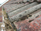 Before: Uncared for guttering
